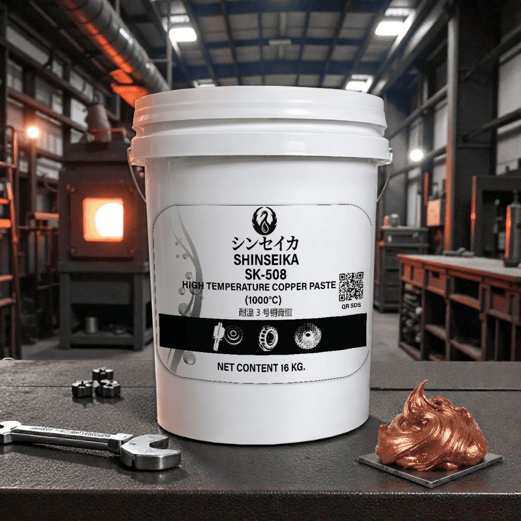 SK-508 HIGH TEMPERATURE COPPER PASTE #3 (1000°C) 耐温 3 号铜膏脂 - Shinseika